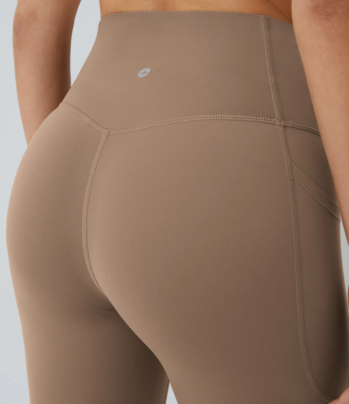 High Waisted Tummy Control Side Pocket Shaping Training UltraSculpt Leggings