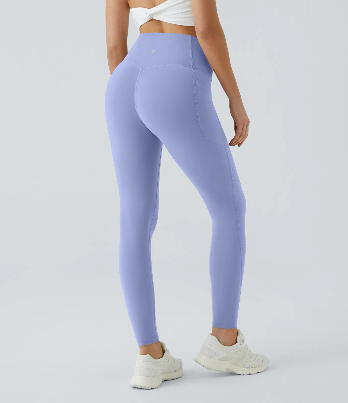 High Waisted Tummy Control Side Pocket Shaping Training UltraSculpt Leggings